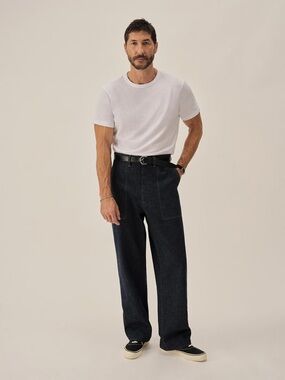 Buck Mason 29 Bulkhead Dungaree Denim Pants